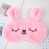 Cute Plush Sleeping Eye Mask