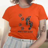 T-SHIRT FEMME À MANCHES COURTES IMPRIMÉ