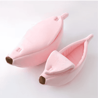 Lit Motif Banane pour chat!