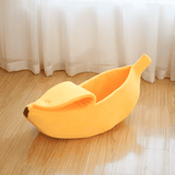 Lit Motif Banane pour chat!