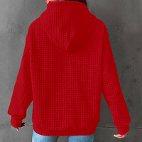 HOODIE FEMME À PETITS CARREAUX